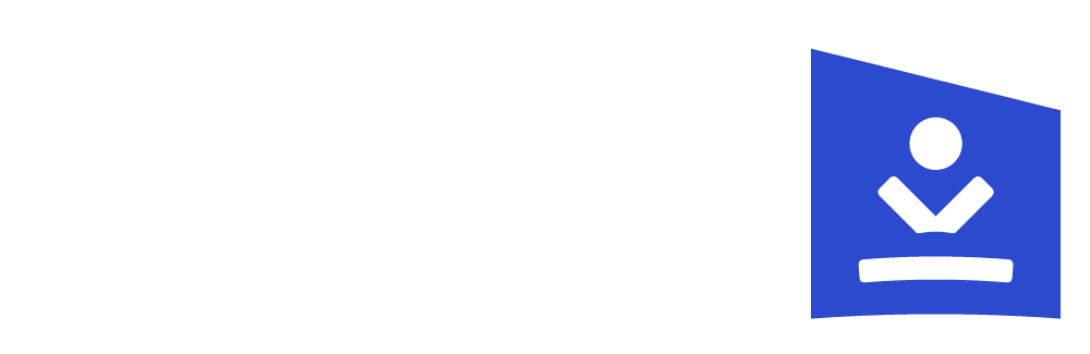 Aciu Travel logo with bold white typography and a blue icon featuring a modern travel-inspired design.